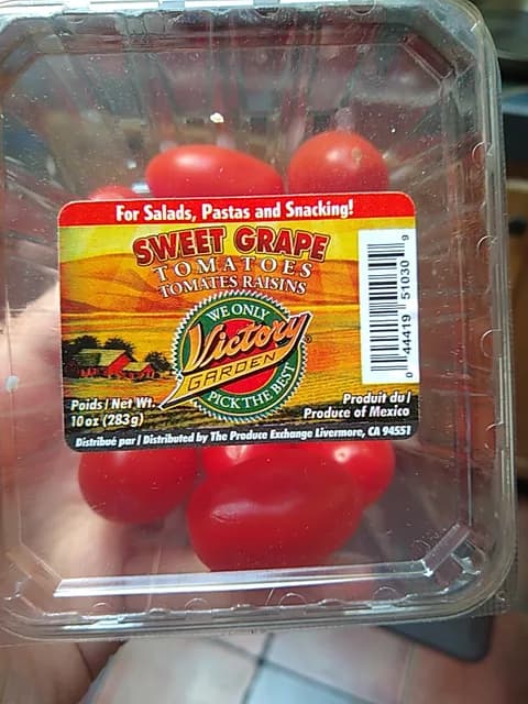 Victory Garden Sweet Grape Tomatoes