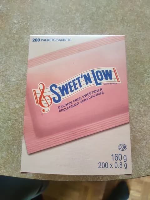 Sweet'N Low Calorie Free Sweetener