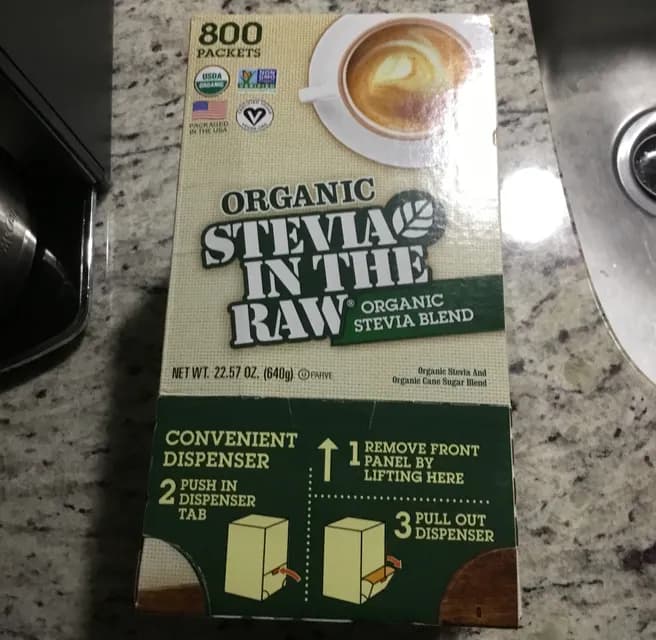 Organic Stevia In The Raw Organic Stevia Blend