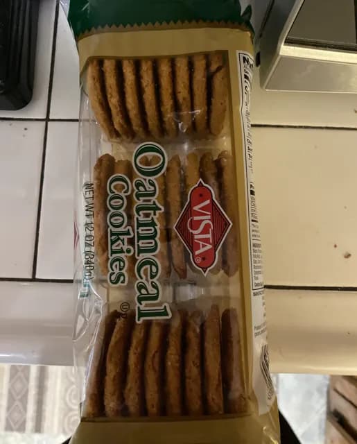 Vista Oatmeal Cookies