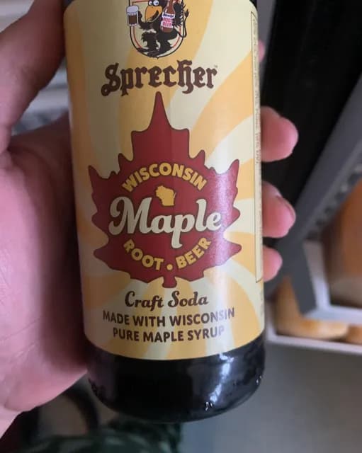 Sprecher Wisconsin Maple Root Beer Craft Soda