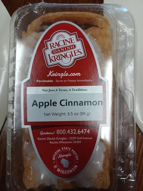 Racine Danish Kringles Apple Cinnamon