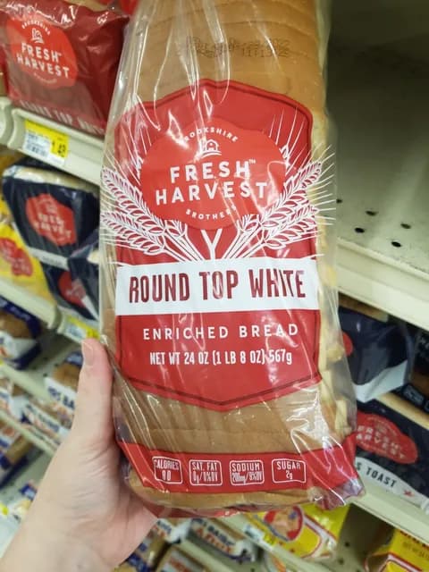 Fresh Harvest Round Top White Enriched Bread