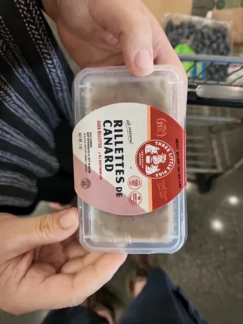 Three Little Pigs Duck Rillettes