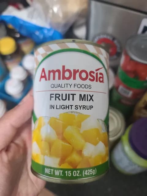 Ambrosia Quality Foods Fruit Mix In Light Syrup