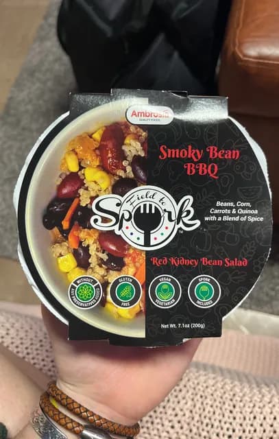 Ambrosia Field To Spork Smoky Bean Bbq Red Kidney Bean Salad