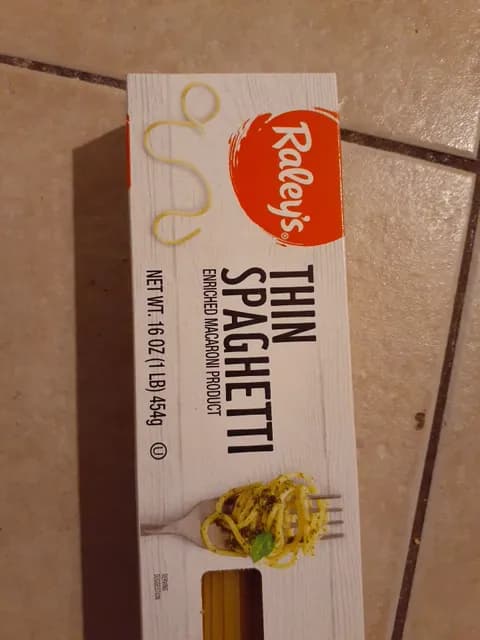 Raley'S Thin Spaghetti