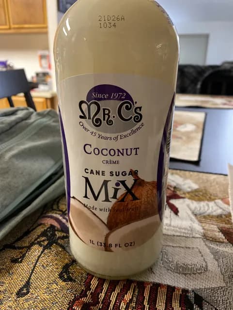 Mr. C'S Coconut Creme Cane Sugar Mix