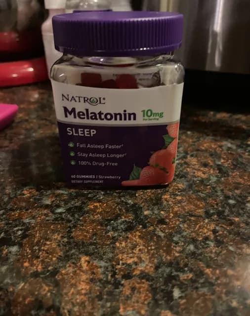 Natrol Melatonin Gummies, Strawberry Flavor