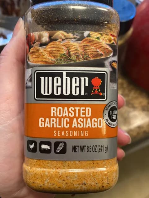 Weber Roasted Garlic Asiago Seasoning