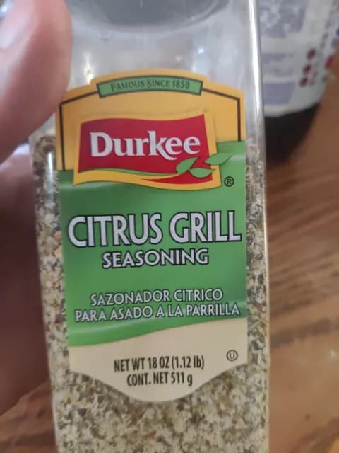 Durkee Citrus Grill Seasoning