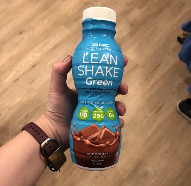 Gnc Lean Shake Green Chocolate - Vegan