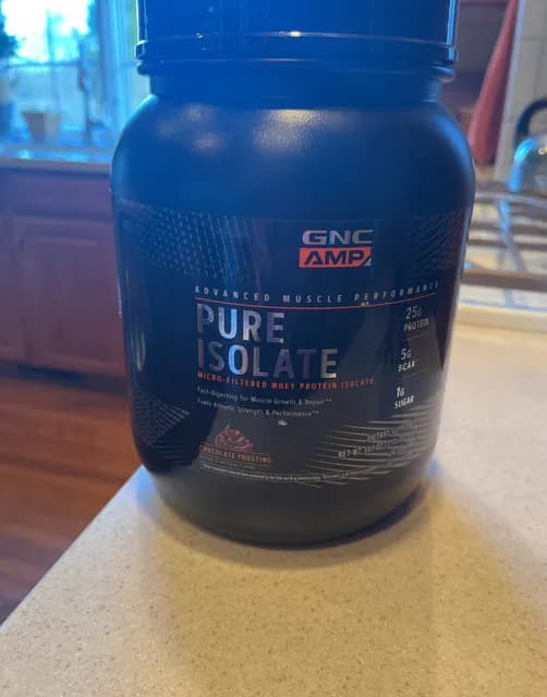 Gnc Amp Pure Isolate Chocolate Frosting