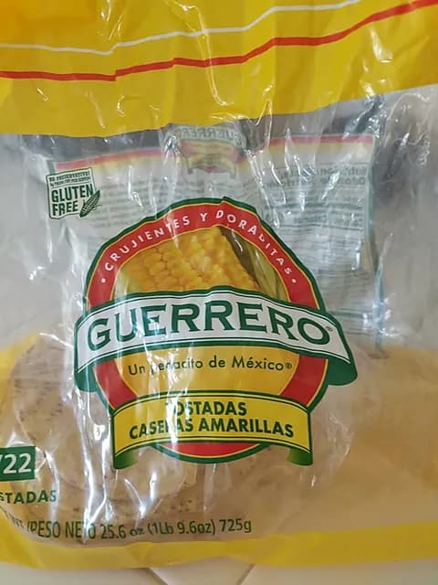 Guerrero Tostadas Caseras Amarillas