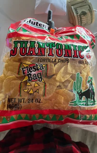 Juantonio'S Gluten Free Tortilla Chips Fiesta Bag
