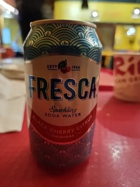 Fresca Original Black Cherry Citrus Sparkling Soda Water