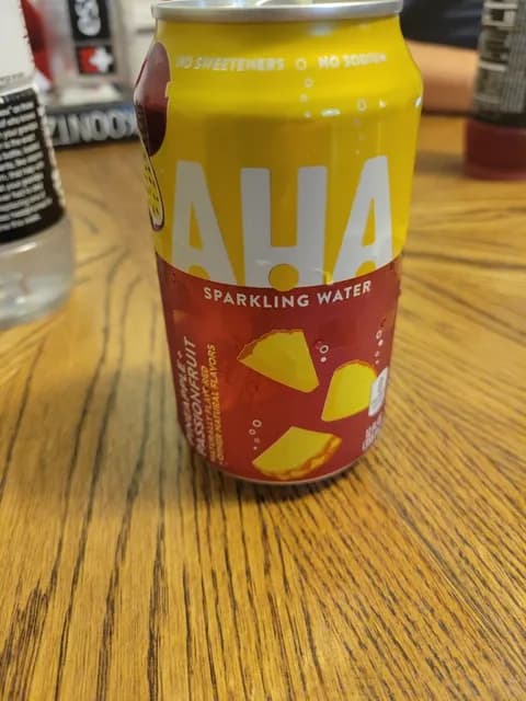 Aha Pineapple + Passionfruit Sparkling Water