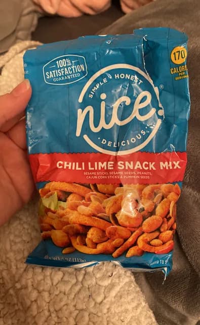 Nice! Delicious Chili Lime Snack Mix