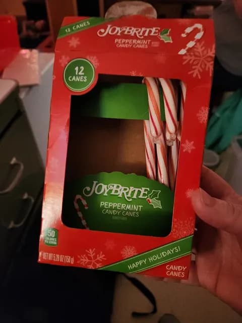 Joybrite Peppermint Candy Canes