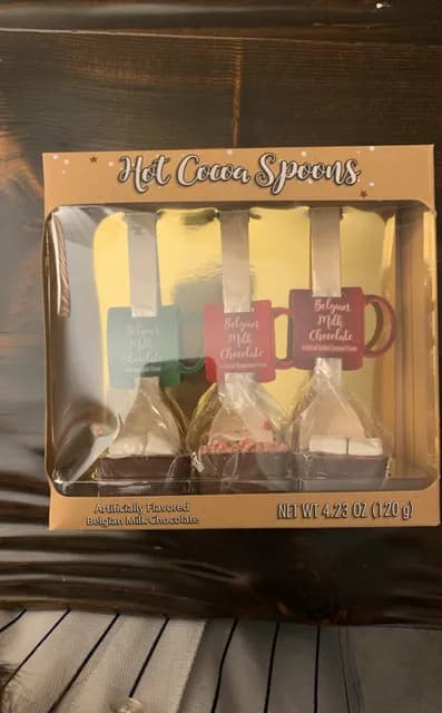 Walgreens Hot Cocoa Spoons Belgian Milk Chocolate