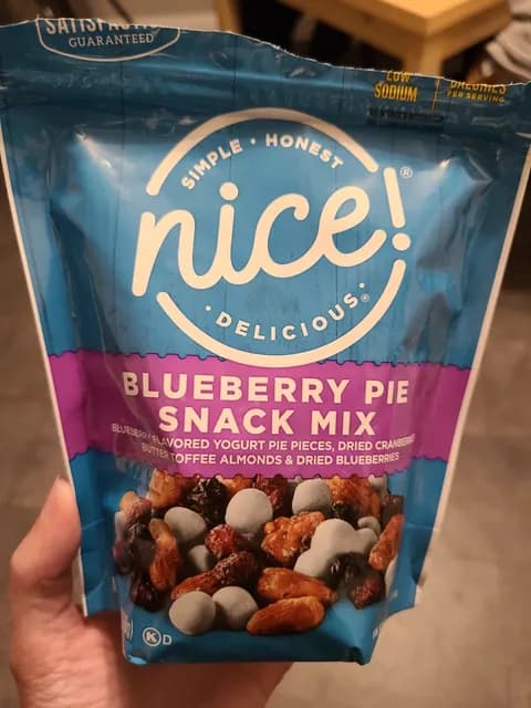 Nice! Blueberry Pie Snack Mix