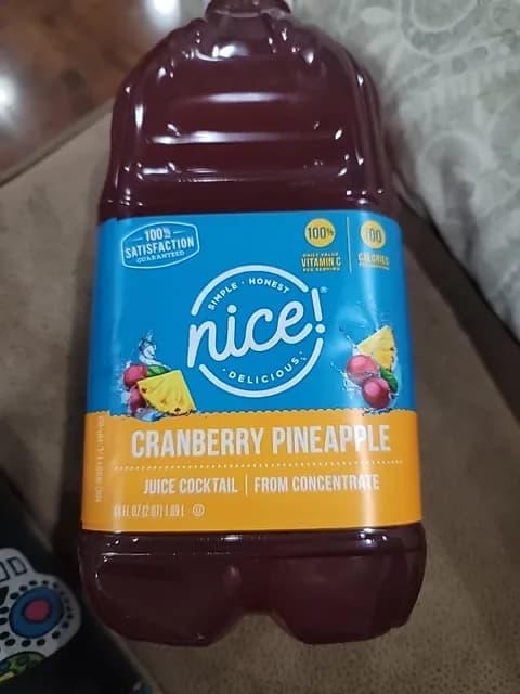 Nice! Cranberry Pineapple Juice Cocktail