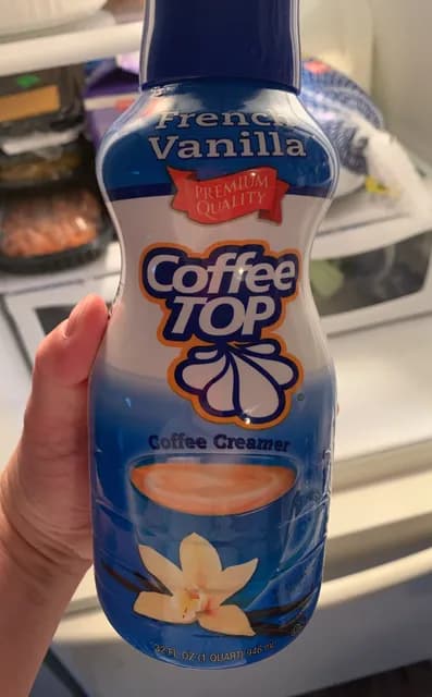 Coffee Top French Vanilla Coffee Creamer