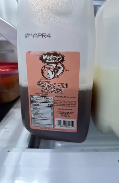 Marburger Farm Dairy Peach Tea Cooler