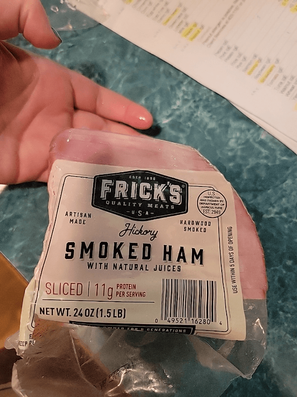Frick'S Sliced Hickory Smoked Ham