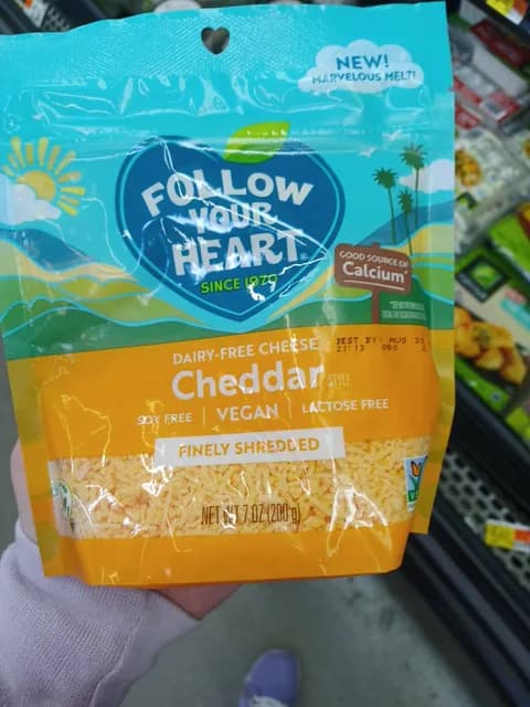 Follow Your Heart Finely Shredded Cheddar Dairy-Free Cheese