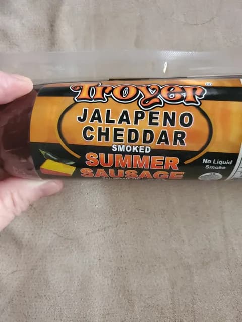Troyer Jalapeno Cheddar Smoked Summer Sausage