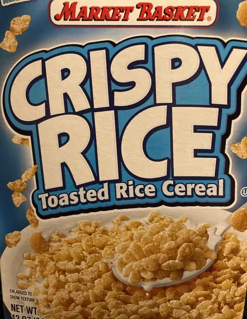 Market Basket Crispy Rice Toasted Rice Cereal