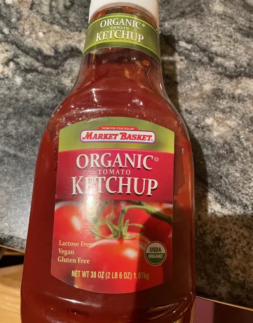 Market Basket Organic Tomato Ketchup