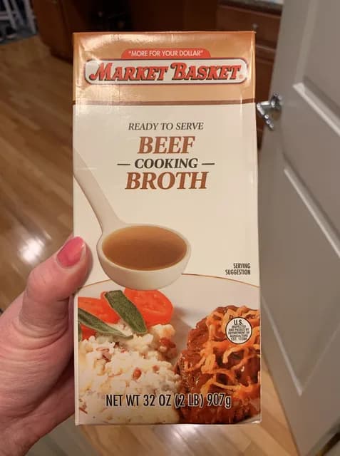 Market Basket Ready To Serve Beef Cooking Broth