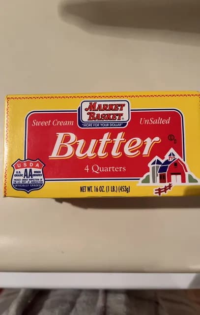 Market Basket Sweet Cream Unsalted Butter