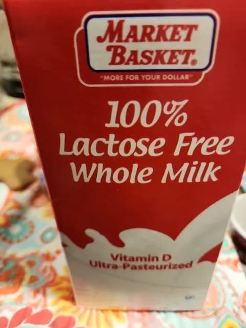 Market Basket 100% Lactose Free Whole Milk