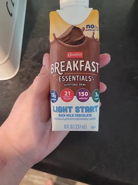 Carnation Breakfast Essentials Rich Light Start Milk Chocolate