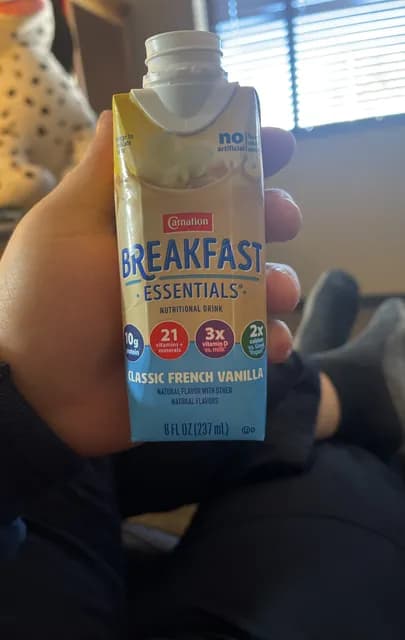 Carnation Breakfast Essentials Nutritional Drink Classic French Vanilla