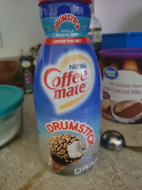Nestle Coffee Mate Drumstick Vanilla Sundae Cone