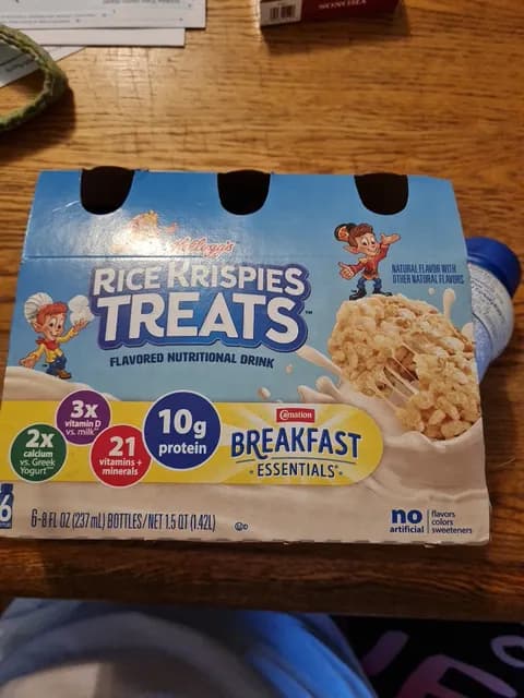 Kellogg'S Rice Krispies Treats Nutritional Drink