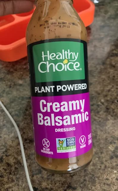 Healthy Choice Plant Powered Creamy Balsamic Dressing