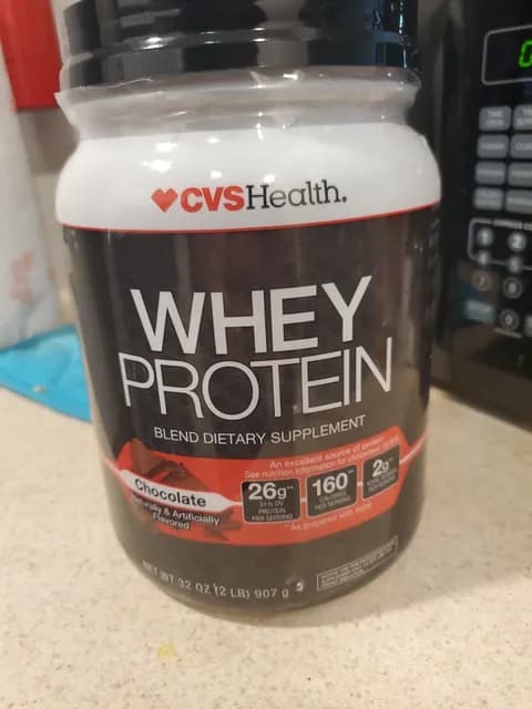 Cvs Health Whey Protein Blend Dietary Supplement Chocolate