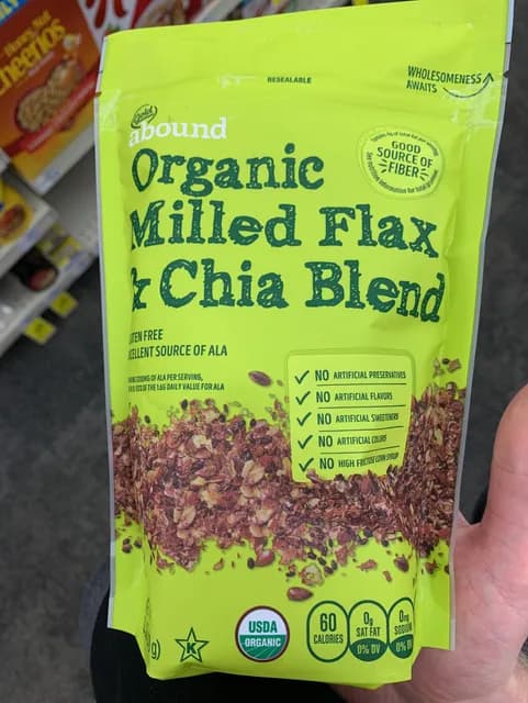 Gold Emblem Abound Organic Milled Flax & Chia Blend