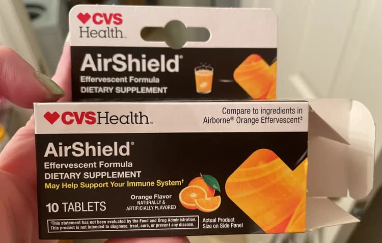 Cvs Health Airshield Orange Flavor