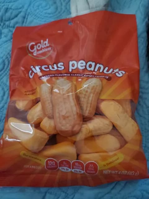 Gold Emblem Circus Peanuts