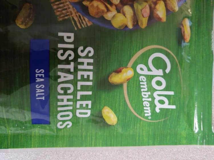 Gold Emblem Shelled Pistachios Sea Salt