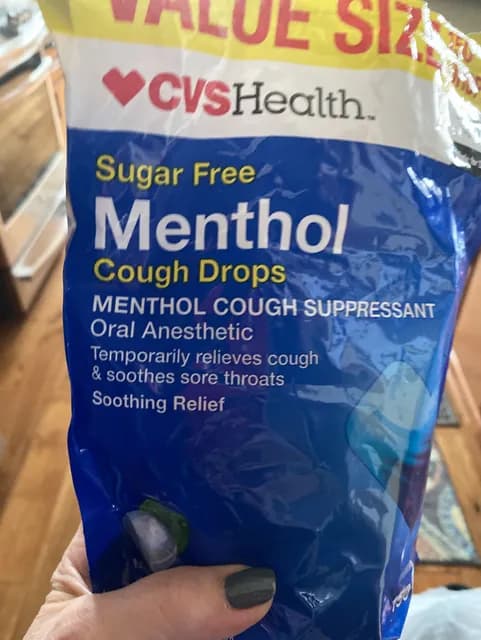 Cvs Health Sugar Free Menthol Cough Drops