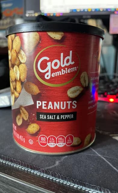 Gold Emblem Sea Salt & Pepper Peanuts