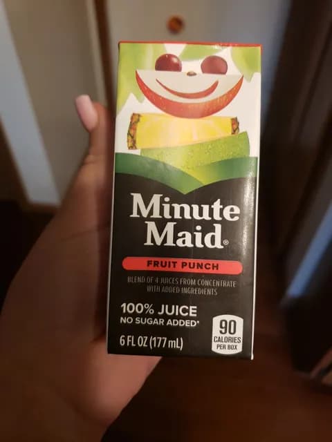 Minute Maid Fruit Punch