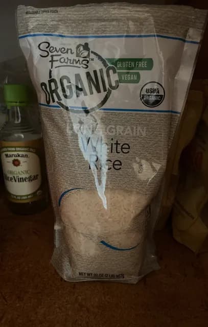 Seven Farms Organic Long Grain White Rice